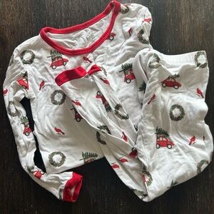 Kyte Wreath Long Sleeve/Pants Pajamas